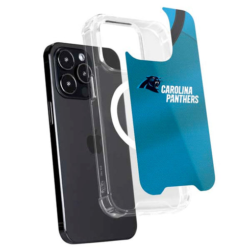 NFL Carolina Panthers Team Jersey iPhone 16 Pro MagSafe Case